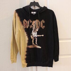 ACDC Stiff Upper Lip Album Cover Men's Pullover Hoodie Shirt Concert Tour Sz M